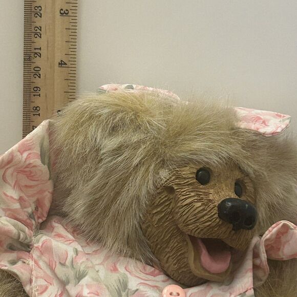 Kimberly's Originals Molly A&A Plush Bear Stuffed Animal Resin Face - Picture 10 of 10